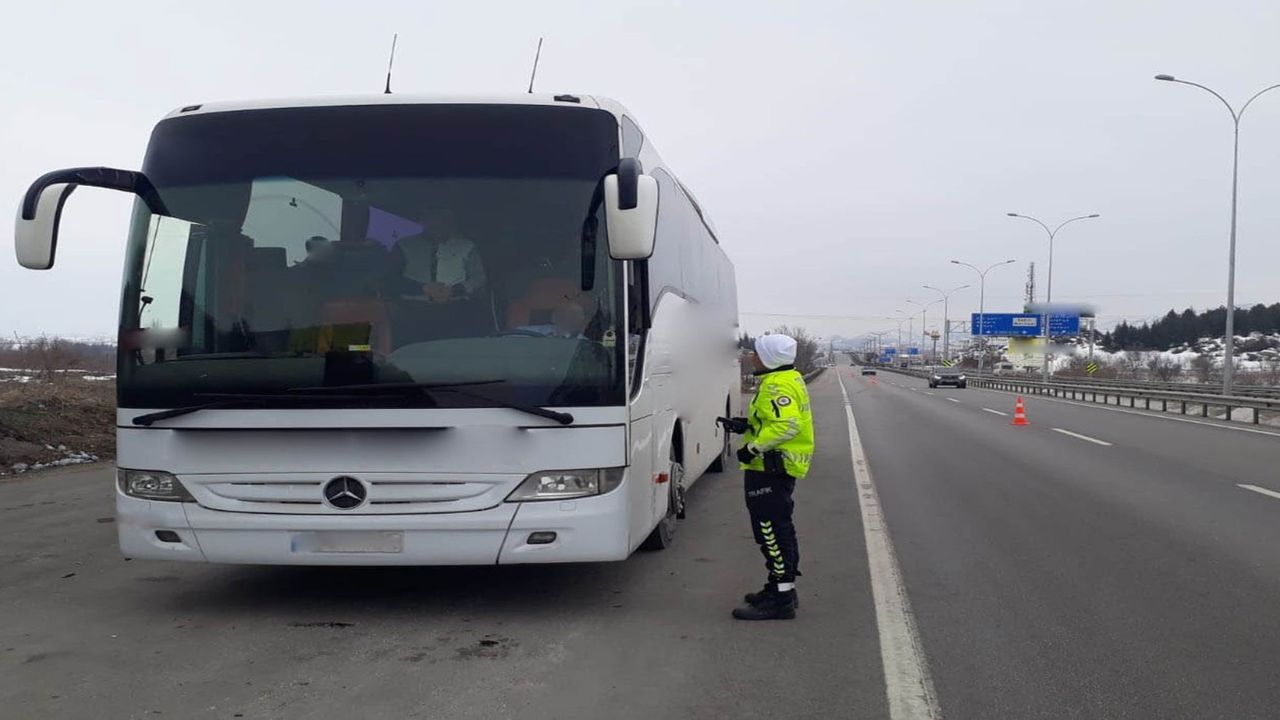 Bingöl'de şehirler arası otobüs seferlerinde sıkı denetim