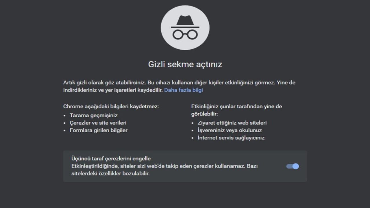 Chrome, gizli sekmede kullanıcıları izlemek için feragatname sunacak!