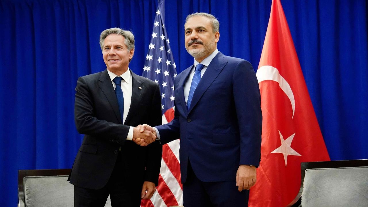 Dışişleri Bakanı Fidan ile ABD'li Bakan Blinken arasındaki görüşme başladı