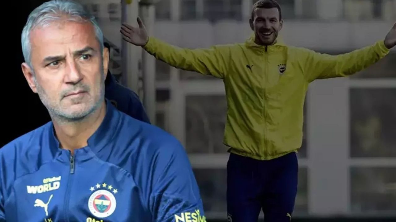 Edin Dzeko'nun İsmail Kartal'a yaptığı hareket sosyal medyayı karıştırdı