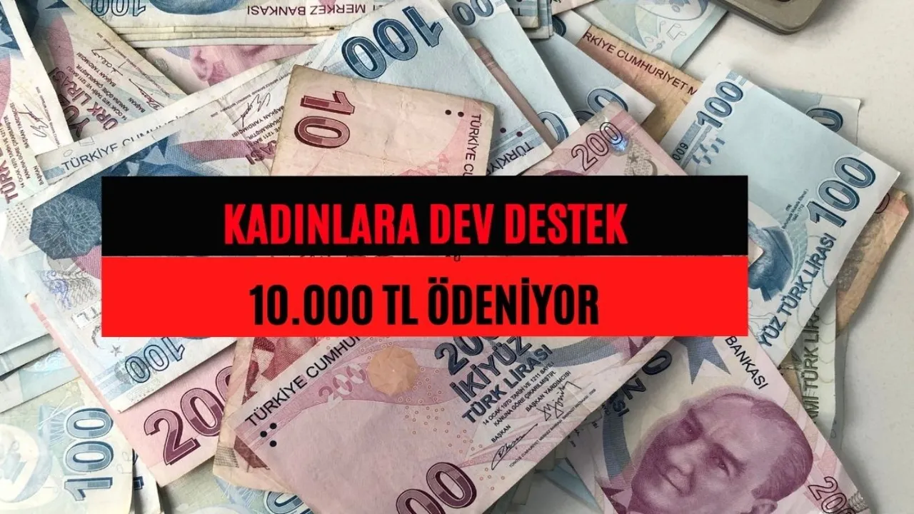 Ev hanımlarına sosyal destek müjdesi! 10.000 TL IBAN'a yatacak