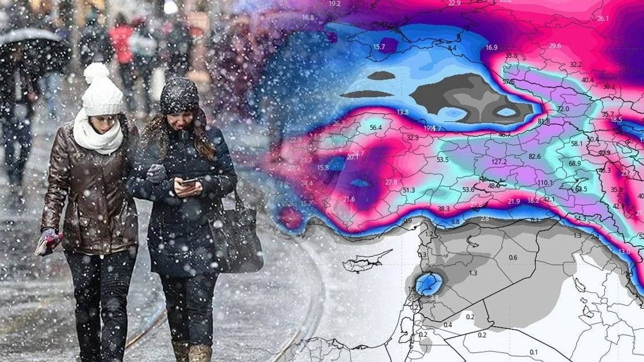 Kar bekleyenlere müjde! İstanbul dahil birçok kente kar yağışı için tarih geldi