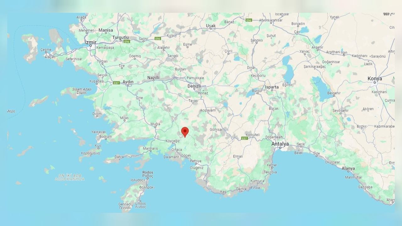 Muğla'da korkutan deprem İşte yaşana son depremler