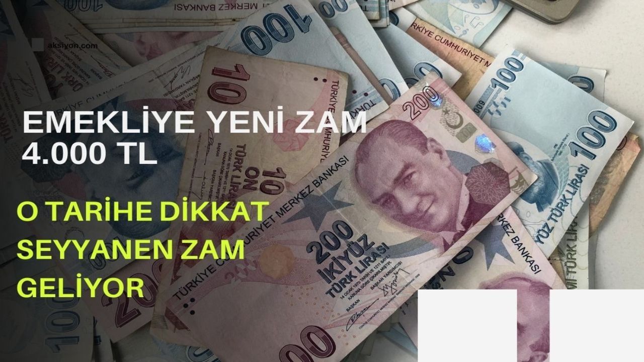 Ankara kulislerinden sızdı! O tarihe dikkat: Emekliye seyyanen seçim zammı +4.000 TL