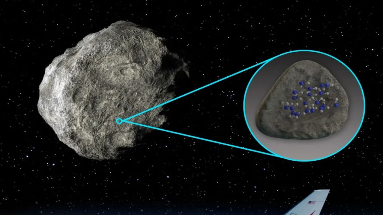 Bilim insanları ilk kez bir asteroidin yüzeyinde su tespit etti!