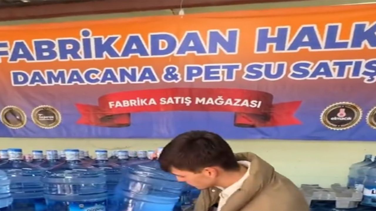 Burası aşırı ucuz: Damacana su fiyatları 17.5 TL'ye satılıyor