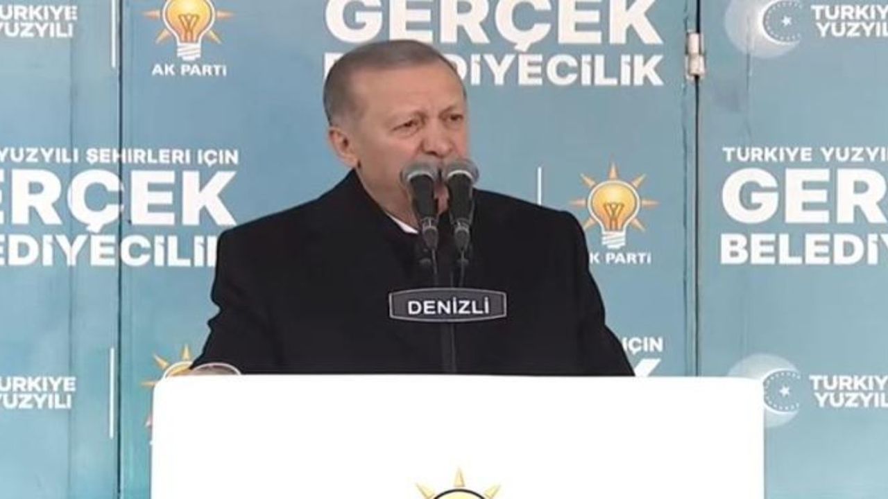 Cumhurbaşkanı Erdoğan Denizli'den seslendi: Hedeflerimize ulaşacak, rahat bir nefes alacağız