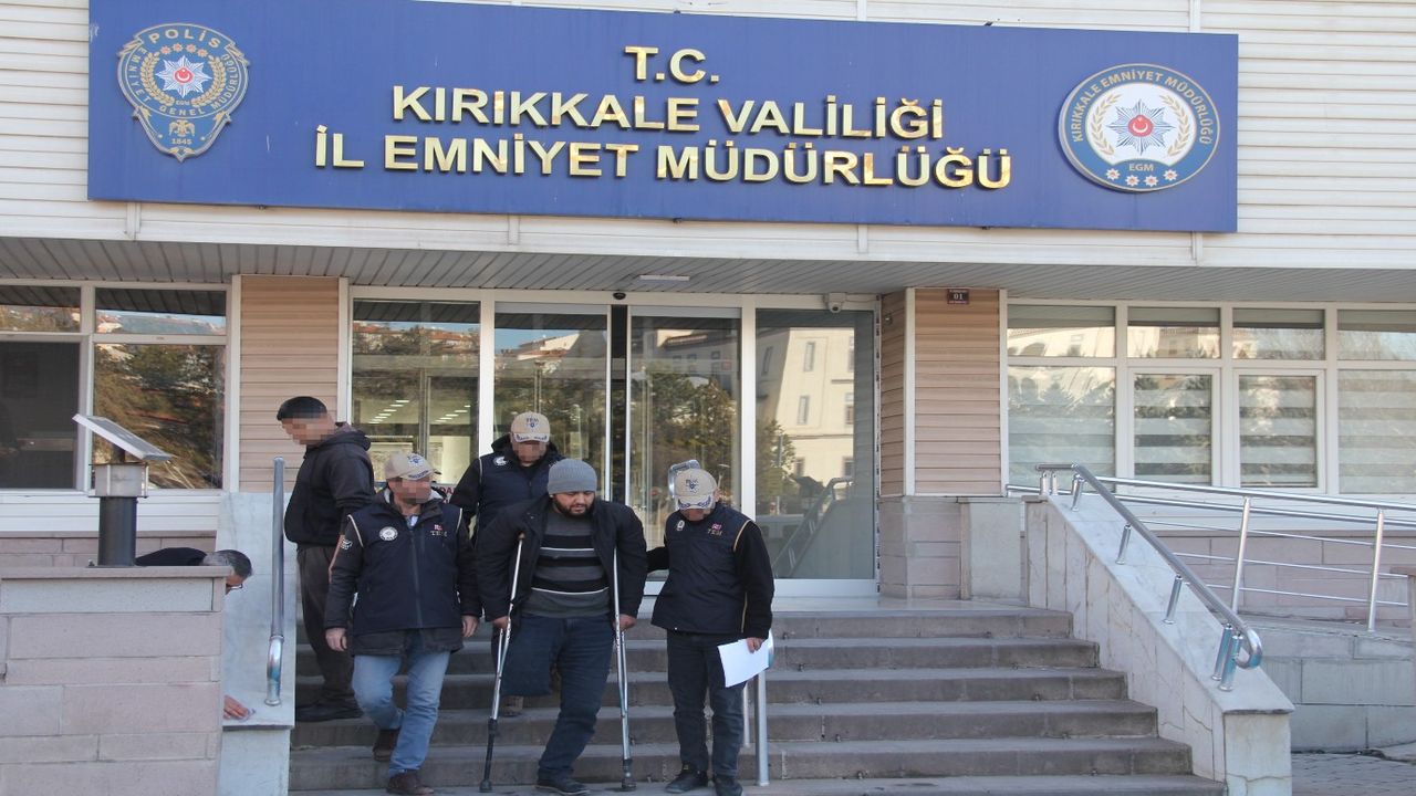 Kırıkkale'de DAEŞ şüphelisi bir kişi gözaltına alındı