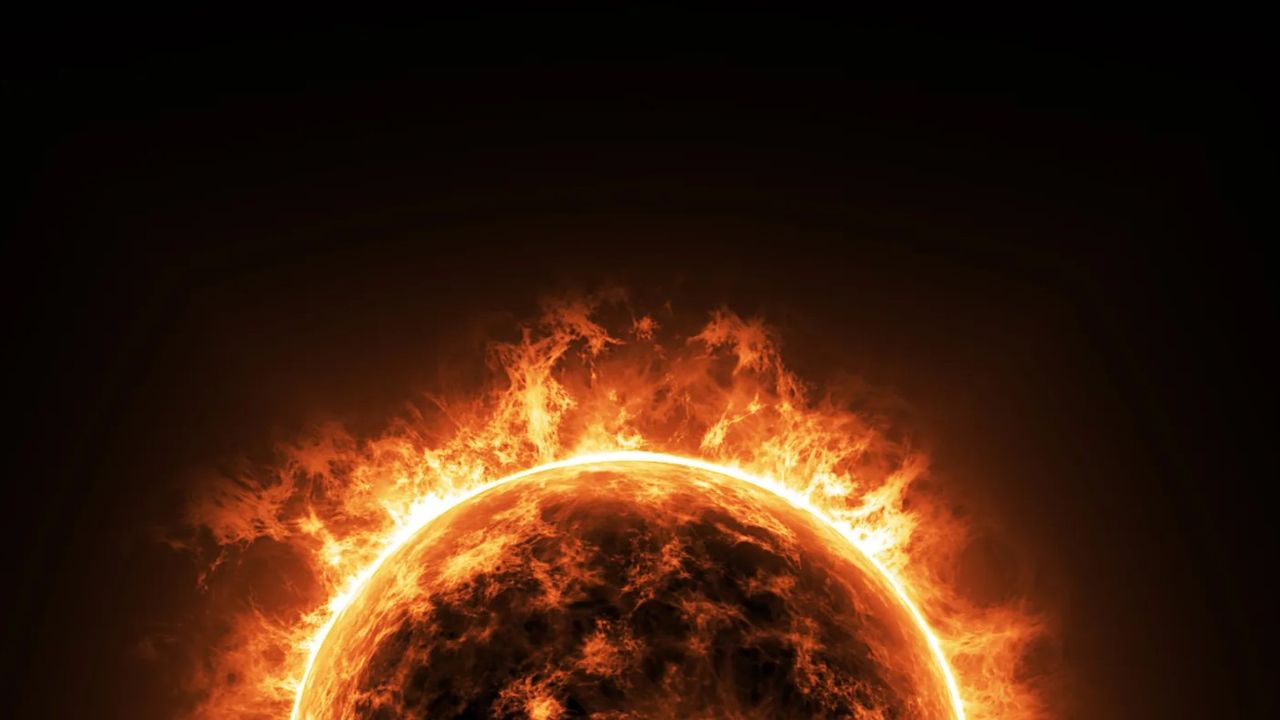 NASA, güneş patlamasının bu korkunç bir fotoğrafını çekti!