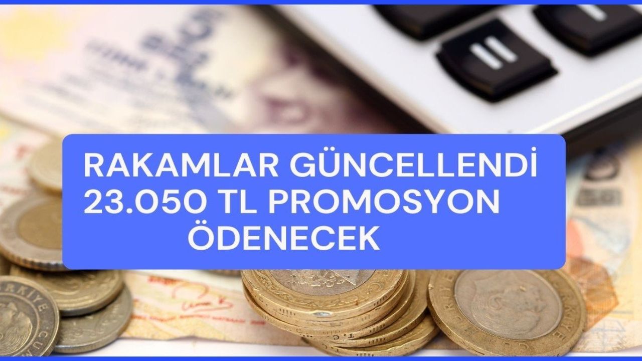 Şubat bitmeden promosyon tek seferde gelecek! 23.050 TL ödeme hesaba şipşak geçecek