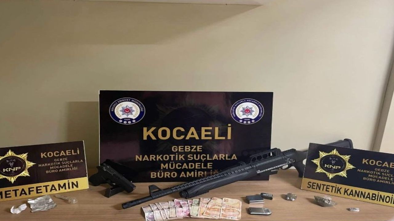 Zehir tacirlerine yeni bir darbe daha! Kocaeli'de uyuşturucu operasyonunda 2 tutuklama