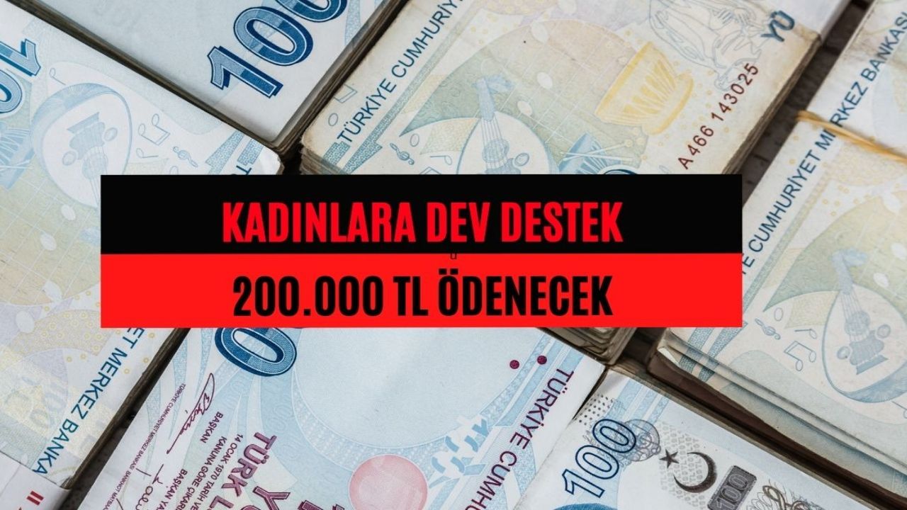 18-45 yaş arası kadınlar IBAN'dan kontrol edecek! Sadece onlara 200 bin lira ödenecek