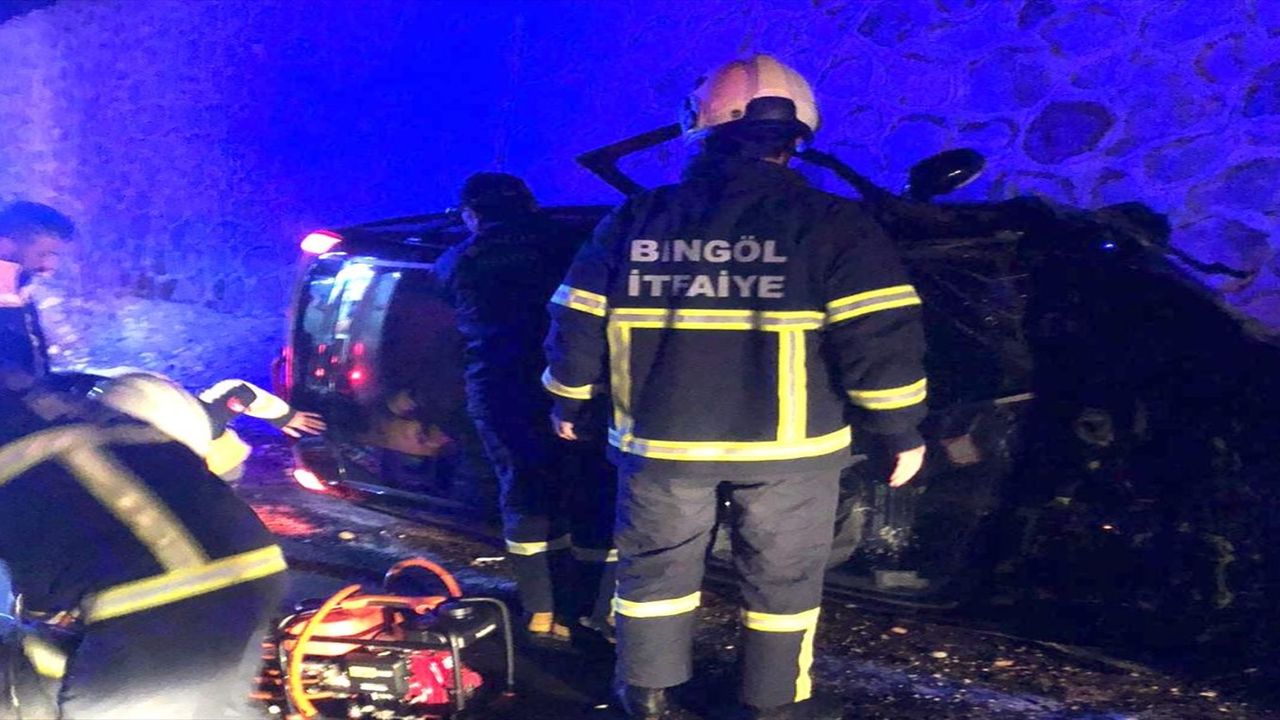 Bingöl’de kaza can aldı: 2 kişi hayatını kaybetti