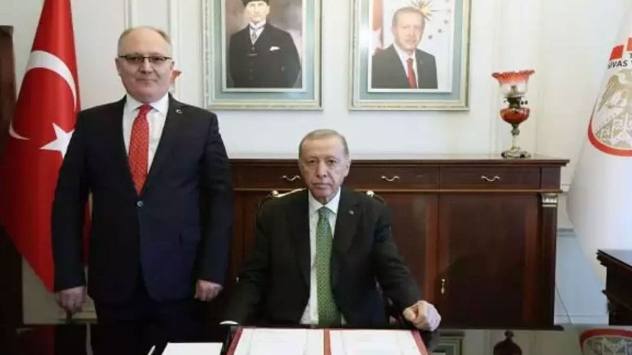 Cumhurbaşkanı Erdoğan'dan Sivas Valiliği'ne ziyaret