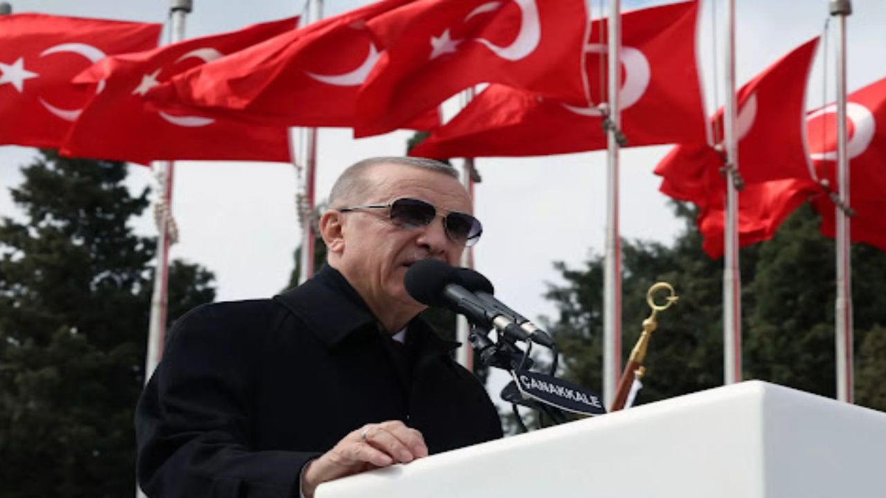 Erdoğan Çanakkale Deniz Zaferi anma töreninde konuştu