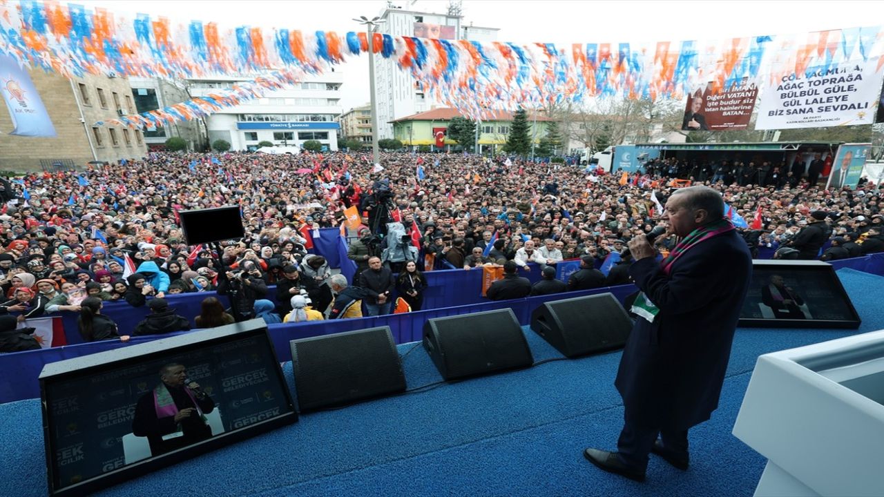 Erdoğan Isparta mitinginde: “ekonomik gidişat gayet iyi”
