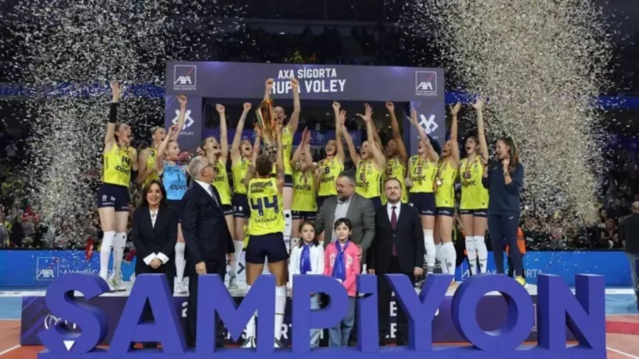 Fenerbahçe Kupa Voley'de şampiyon oldu!