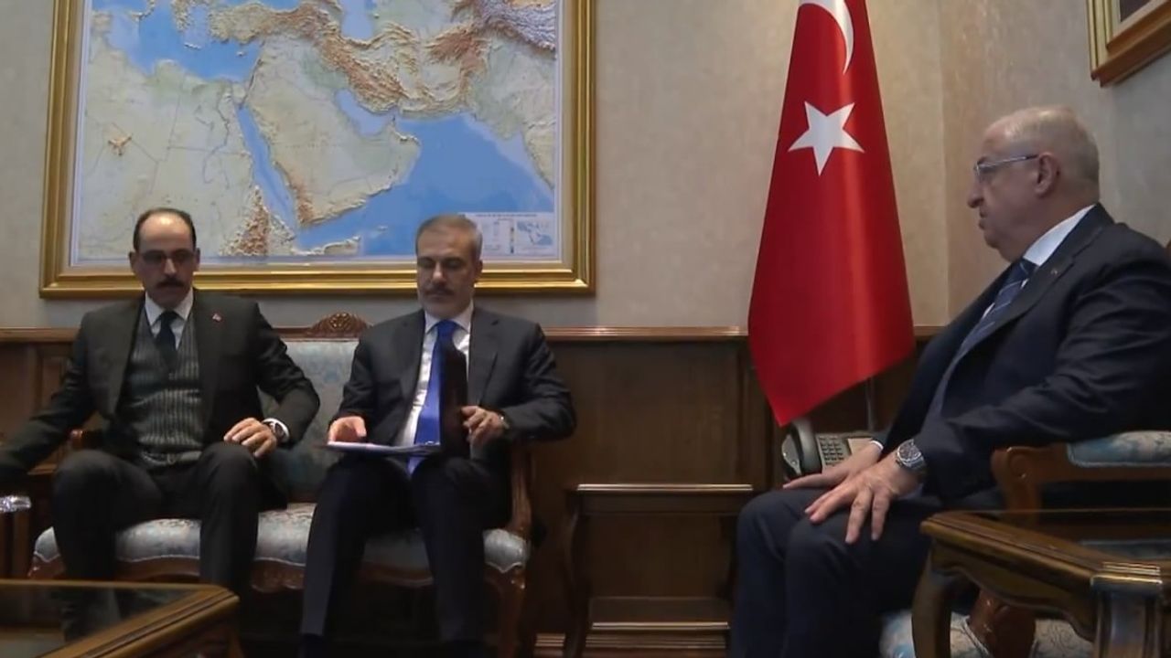 Milli Savunma Bakanı Güler, Dışişleri Bakanı Fidan ve MİT Başkanı Kalın, Önemli Görüşme İçin Bir Araya Geldi