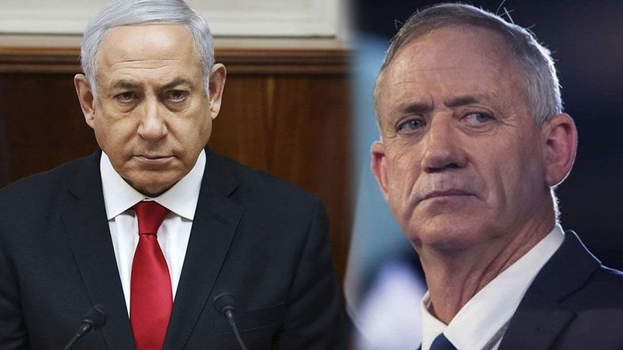 Netanyahu’nun Haberi Olmadan ABD’ye Giden Gantz’a Tepki: İsrail’in Tek Lideri Benim