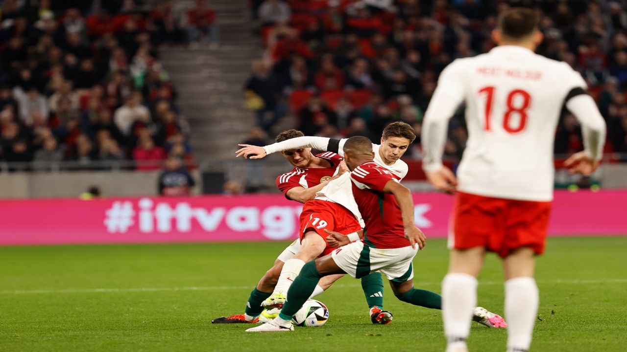 Türkiye EURO 2024 hazırlık maçında Macaristan'a yenildi