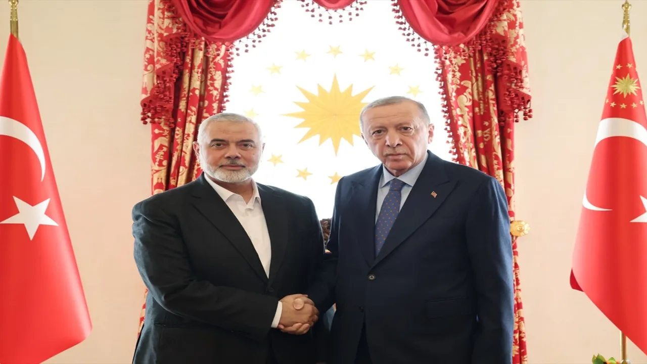 Cumhurbaşkanı Erdoğan ve Hamas liderinin 2.5 saat süren görüşmesi sona erdi