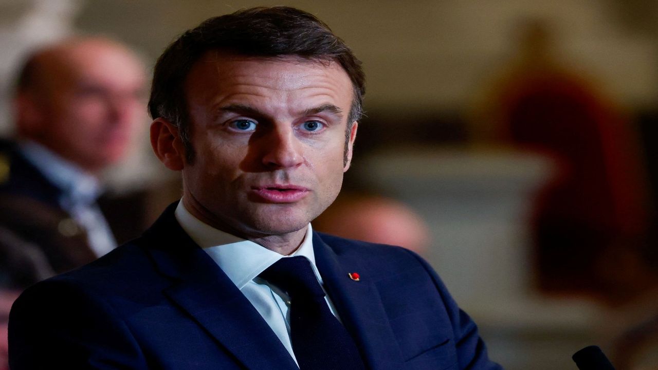 Fransa lideri Macron: “İran’a ait dronları vurduk”