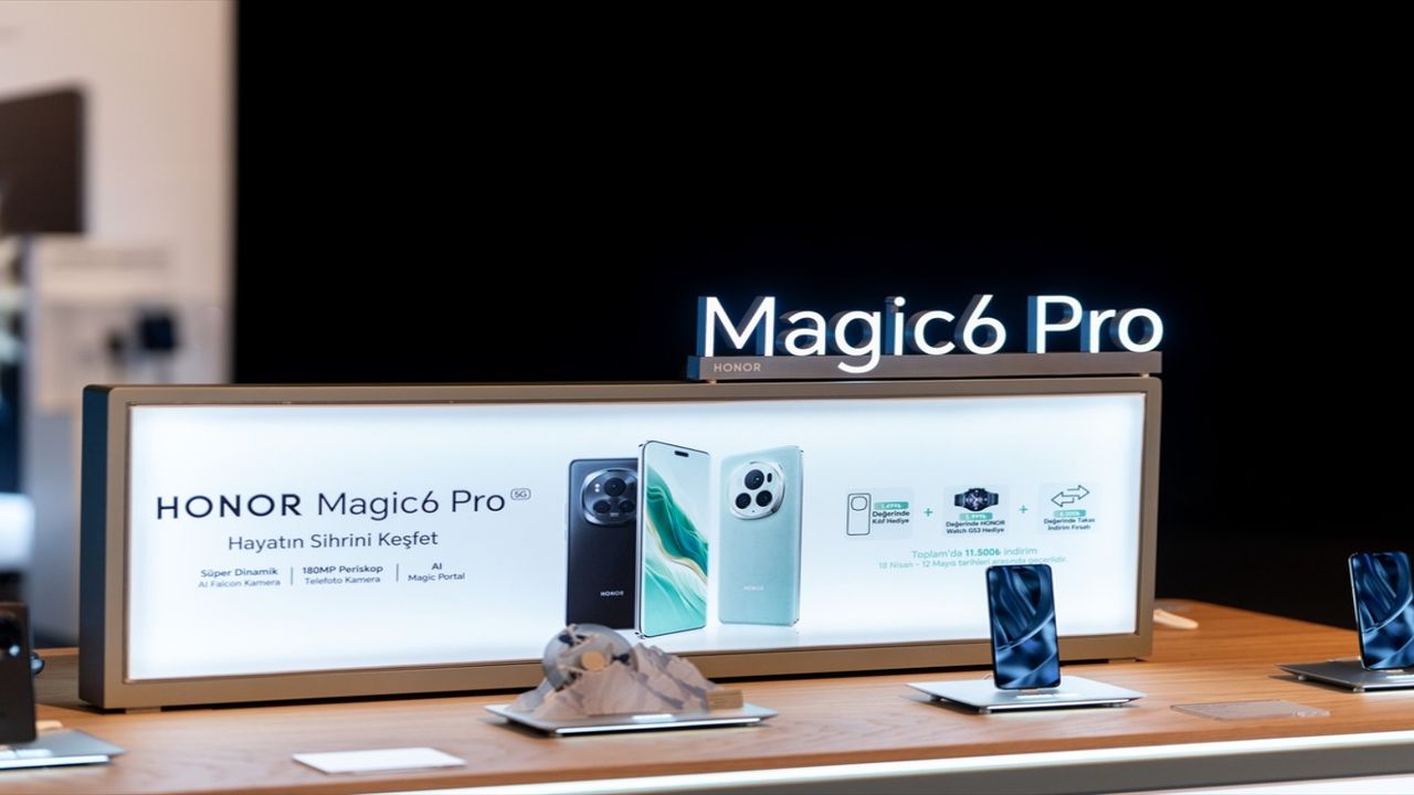 HONOR Magic 6 Pro iddialı kamera performansı ile Türkiye’de satışta