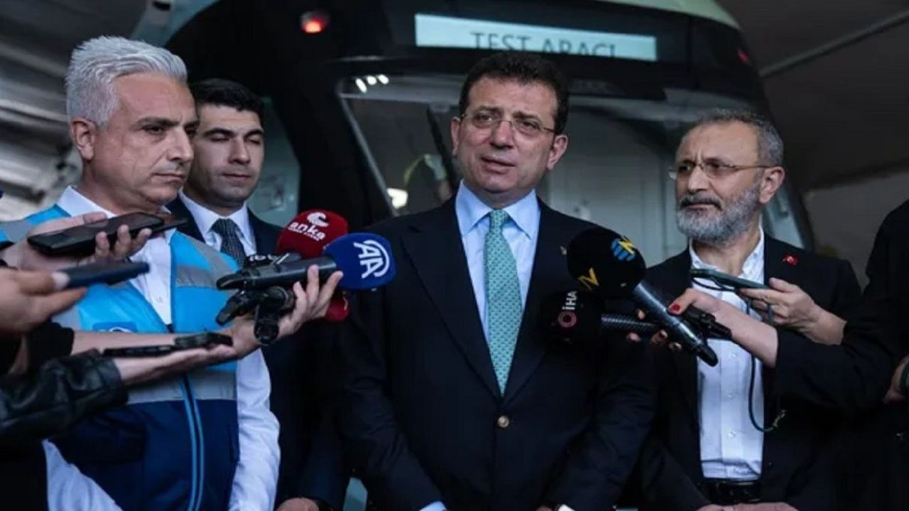 İstanbul'un yeni ulaşım yıldızı: Ekrem İmamoğlu, elektrikli metrobüs test sürüşünde