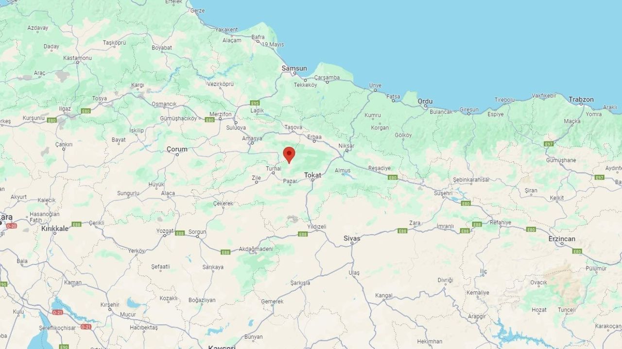 Tokat'ta Turhal ilçesinde 4,2 büyüklüğünde deprem meydana geldi