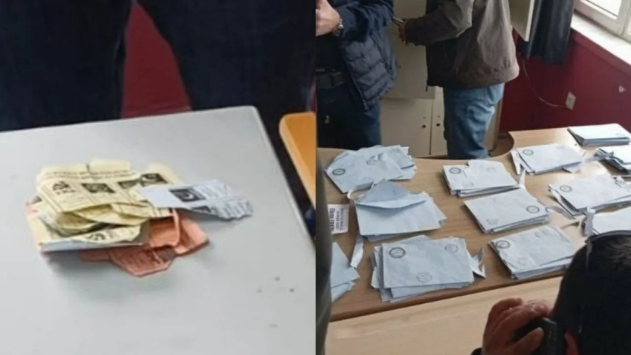 Yozgat Yerköy'de seçim skandalı: Mühürlü zarflar ve yırtık pusulalar dolaplarda bulundu!