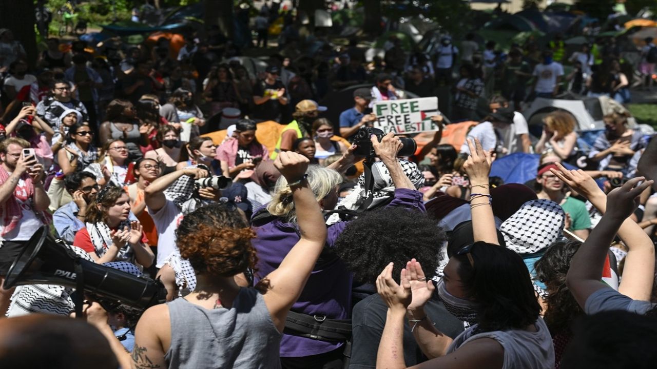 ABD’de 2 binin üzerinde gözaltıların yaşandığı Filistin’e destek protestoları dünya geneline yayılıyor