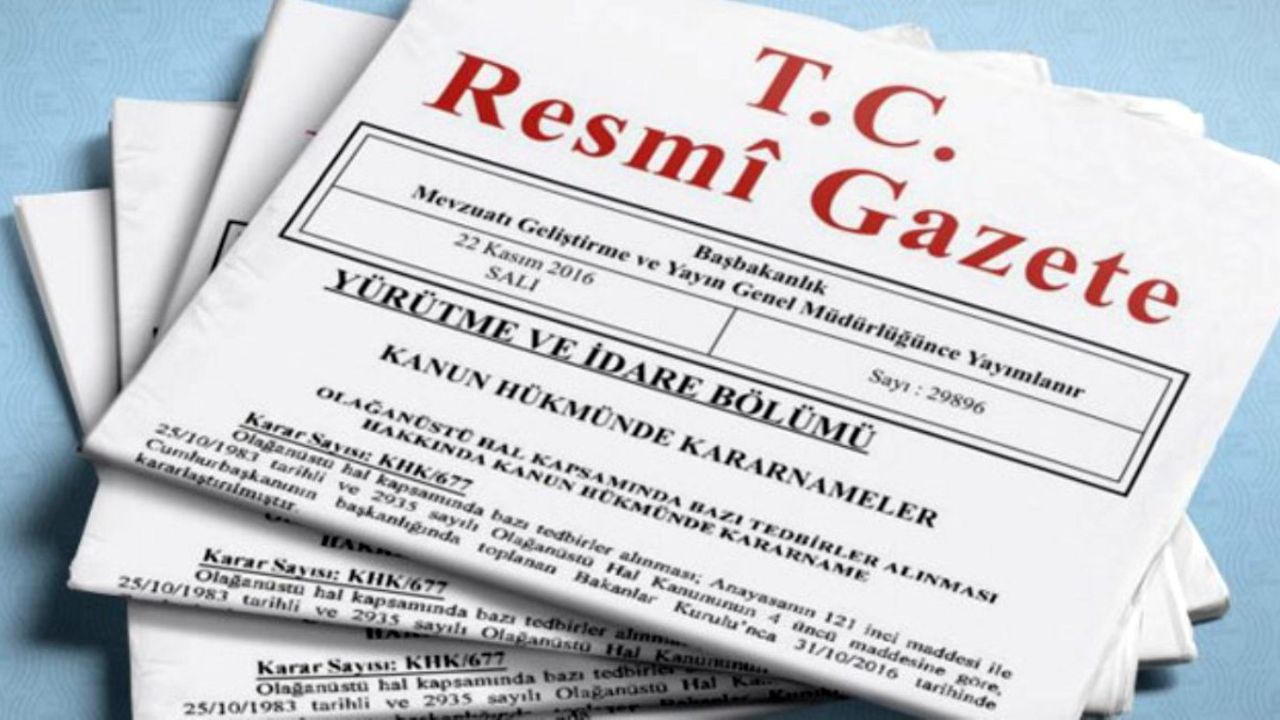 Deprem bölgesi için vergi borçlarına yeniden yapılandırma kararı Resmi Gazete’de