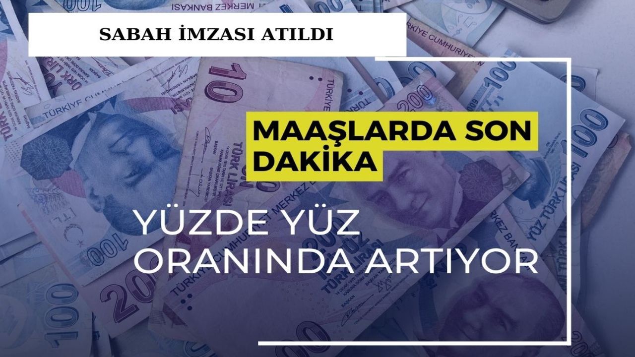 Maaşa ek alınan sosyal desteklere yüzde yüz zam! Sabah saat 09.00'da açıklama yapıldı