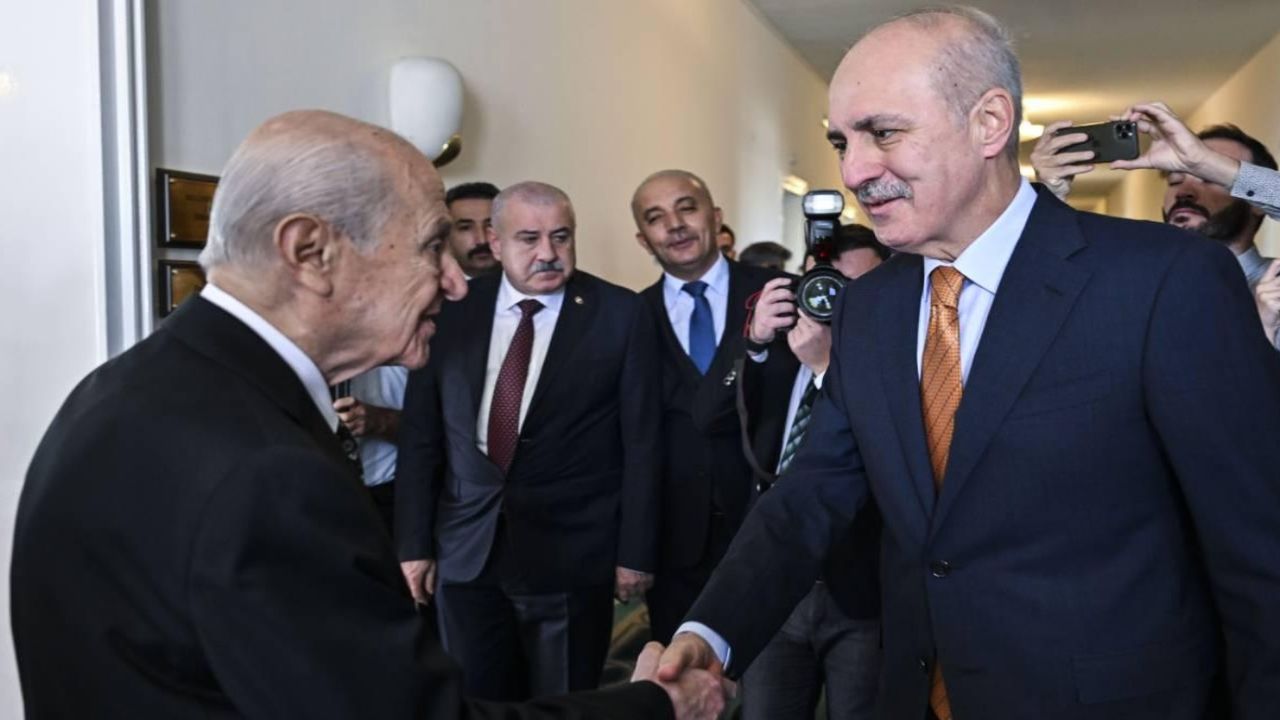 TBMM Başkanı Kurtulmuş, MHP lideri ile görüşecek