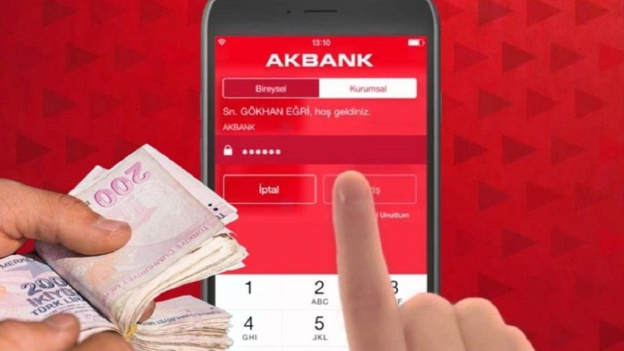 Akbank müşterilerine SMS ile duyuruldu! Hesaplara 500 TL ek ödeme yapılacak!