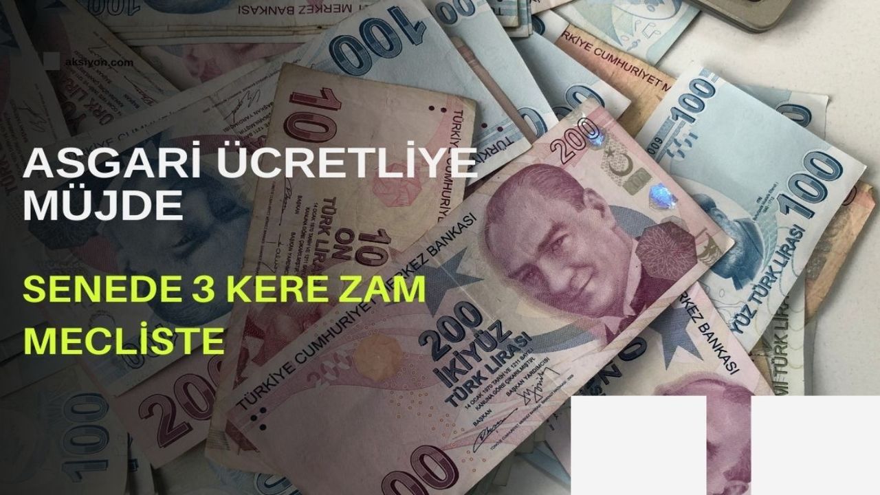 Asgari ücretlinin çığlığı yükseldi! Meclisten sızdı senede 3 kere zam konuşuluyor