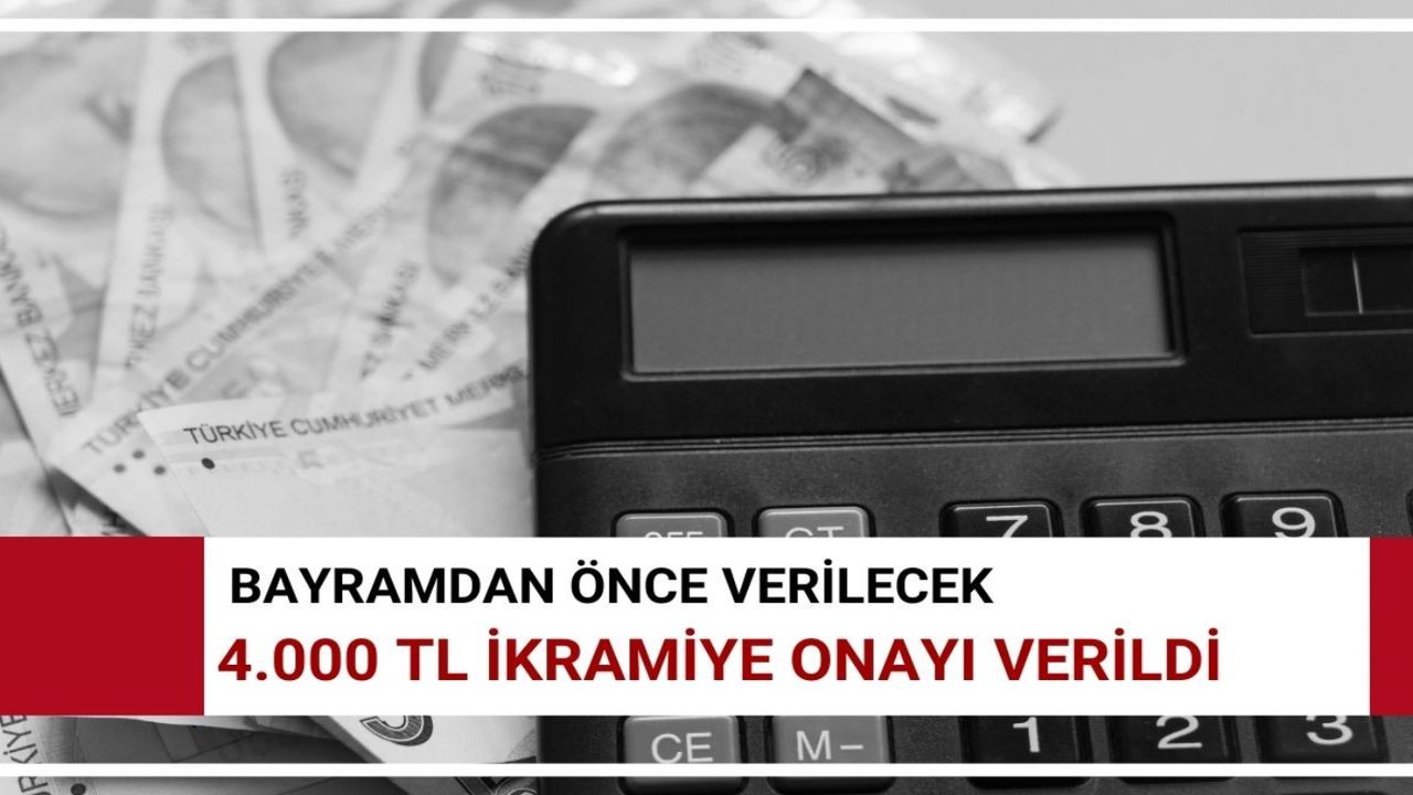 Çalışana müjde sabah 09.00'da açıklandı! Bayramda 4 bin lira ikramiye geliyor 