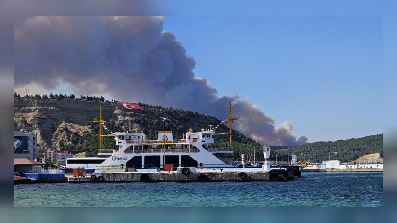 Orman yangını nedeniyle boğa trafiği askıya alındı! 