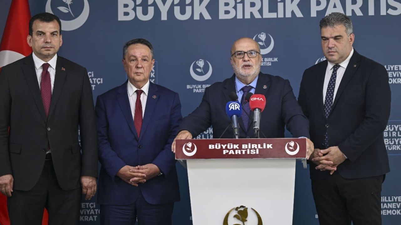 BBP Mali Kurulu, Hazine ve Maliye Bakanı Mehmet Şimşek'i ziyaret etti