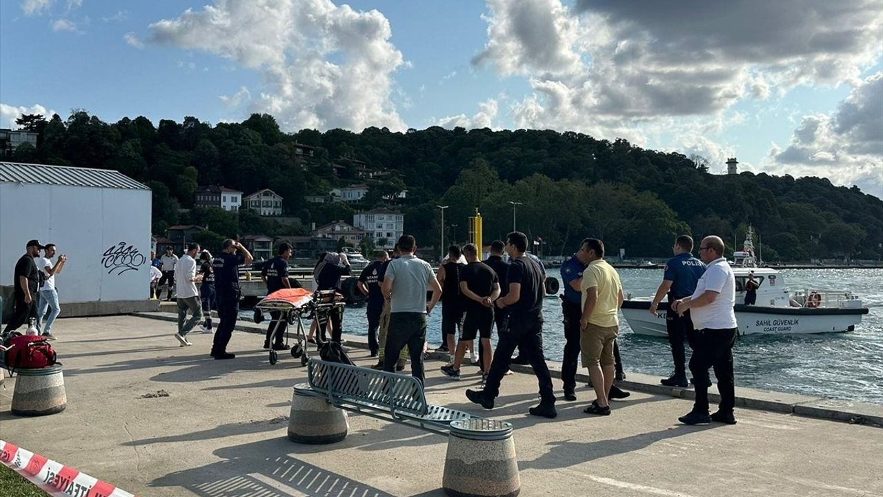 Beykoz'da Denize Giren Güney Koreli Genç Boğuldu