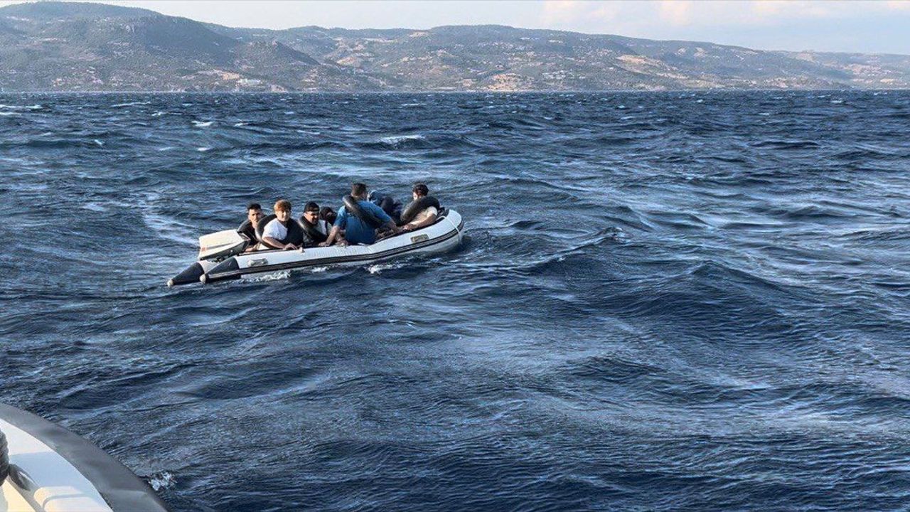 Çanakkale'de Düzensiz Göçmen Operasyonu