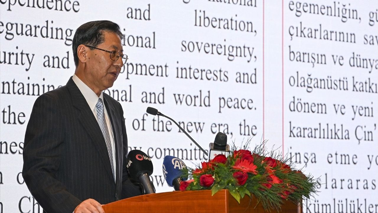 Çin Halk Kurtuluş Ordusu'nun 97. Yılı Ankara'da Kutlandı