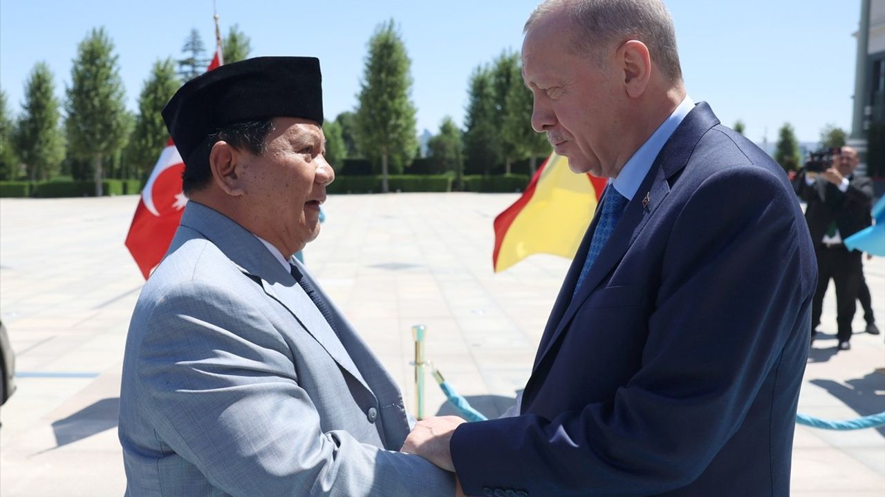 Cumhurbaşkanı Erdoğan, Endonezya'nın Yeni Cumhurbaşkanı Subianto ile Görüştü