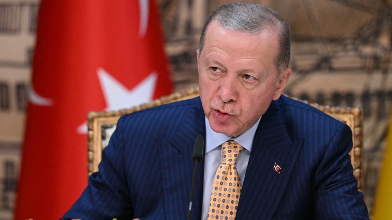 Cumhurbaşkanı Recep Tayyip Erdoğan şehit ailesine taziye mesajı gönderdi! 