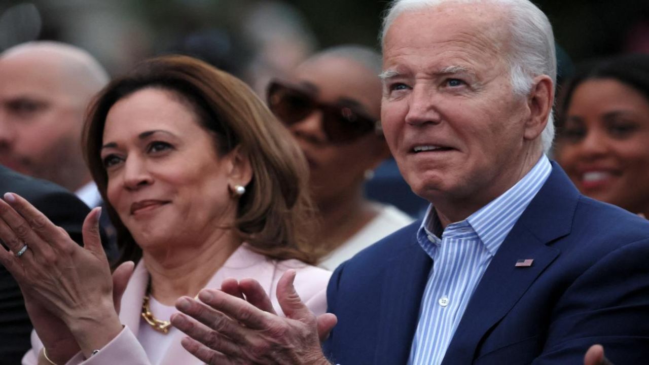 Demokratların yüzde 60'ı Kamala Harris'in Biden'ın yerine geçmesini destekliyor