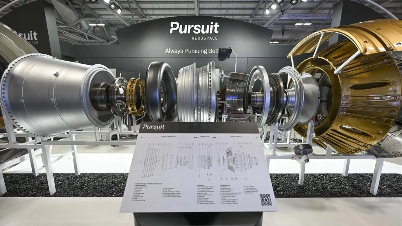 Farnborough Uluslararası Havacılık Fuarı 2023'te Türkiye’nin GÖKBEY’i Sahne Aldı