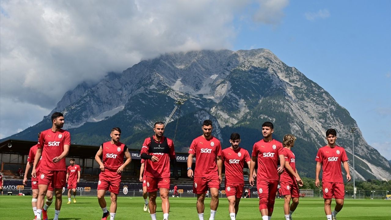 Galatasaray'ın Avusturya Kampındaki Hırslı Antrenman Görüntüleri