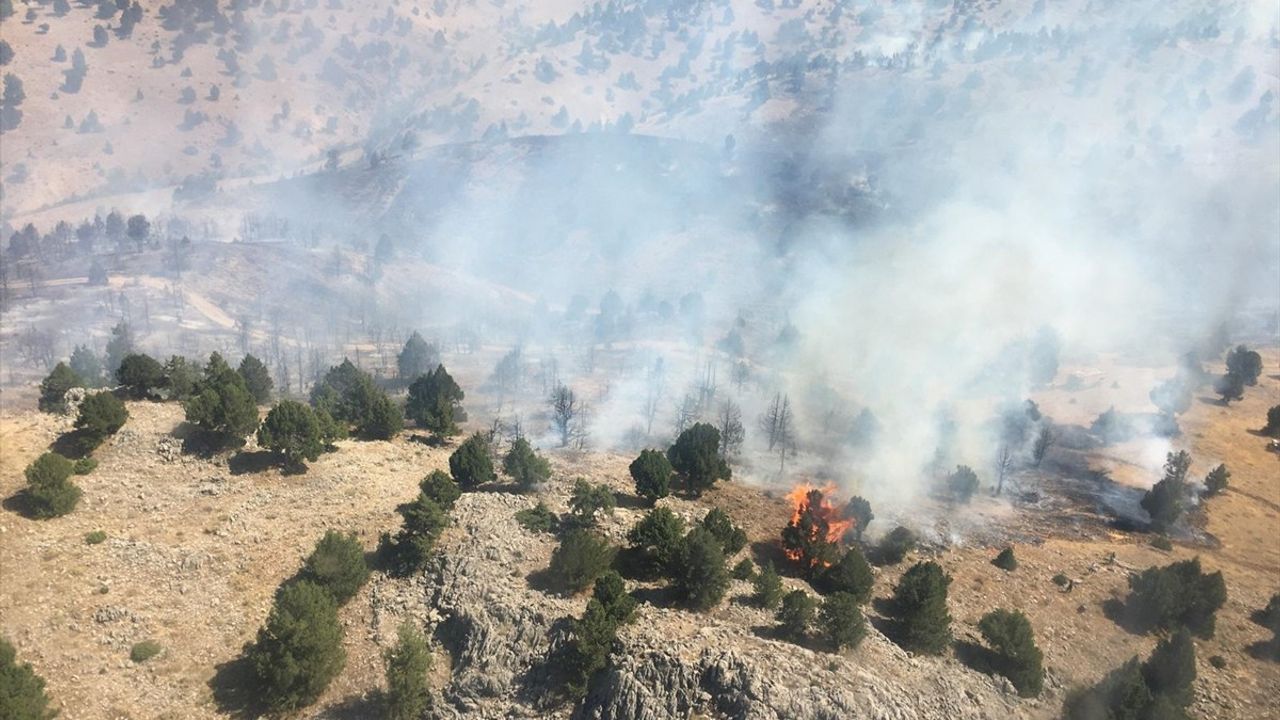 Kahramanmaraş'taki Orman Yangınına Hızlı Müdahale