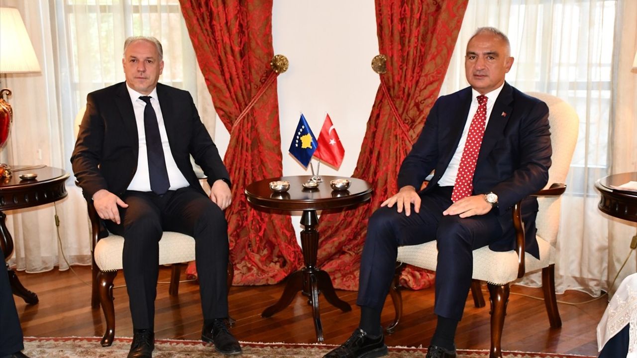 Kültür ve Turizm Bakanı Ersoy'un Kosova'daki Ziyareti