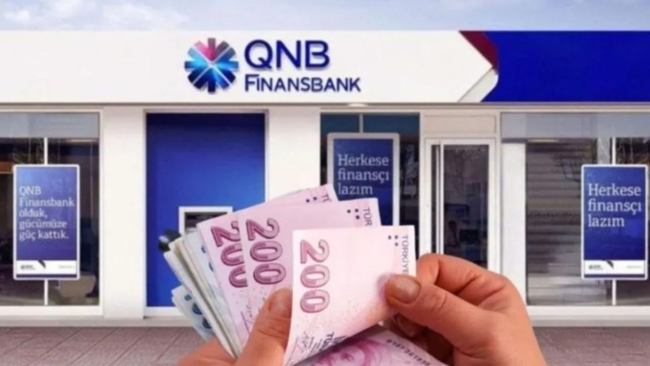 QNB Finansbank hesabı olanlara 100.000 TL kredi veriyor! Toplu para arayanlara müjde